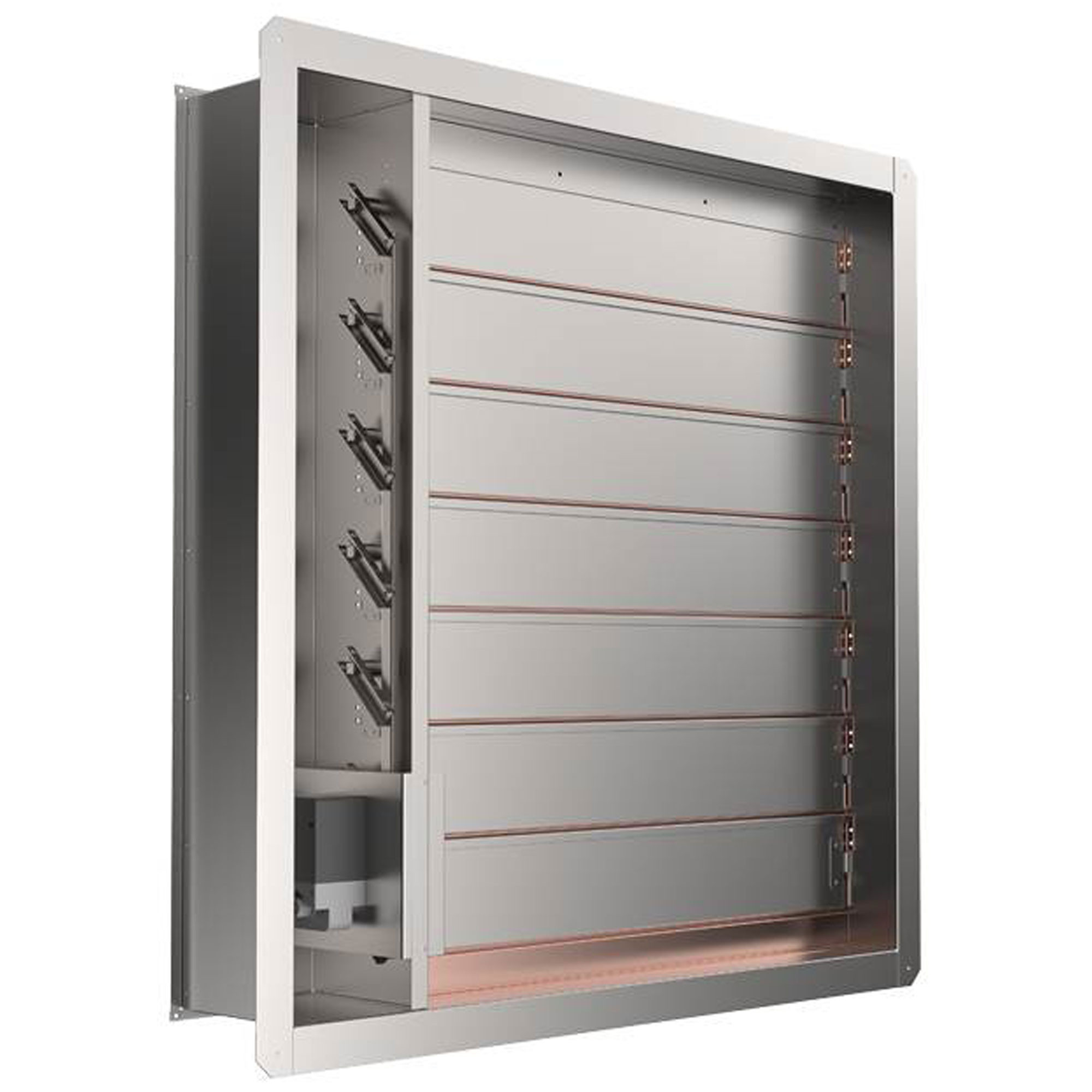 Клапан противопожарный SHUFT SHFDC-60-Mn-850_550-MB24-0-0-0-0, 850×550 мм, EI 60
