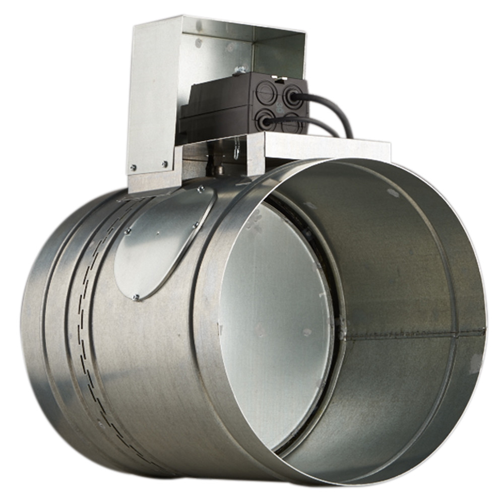 Клапан противопожарный SHUFT SHFDC-120-O-d100-EM230-0-0-0-0, Ø100 мм, EI 120