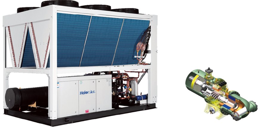 Винтовой чиллер Haier CI1430PANF с воздушным охлаждением