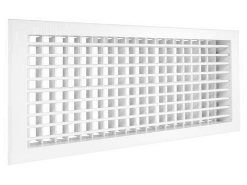 Настенная двурядная решётка ZILON 2 WA 500*300