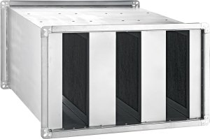 Прямоугольный канальный шумоглушитель BDKS 40-20